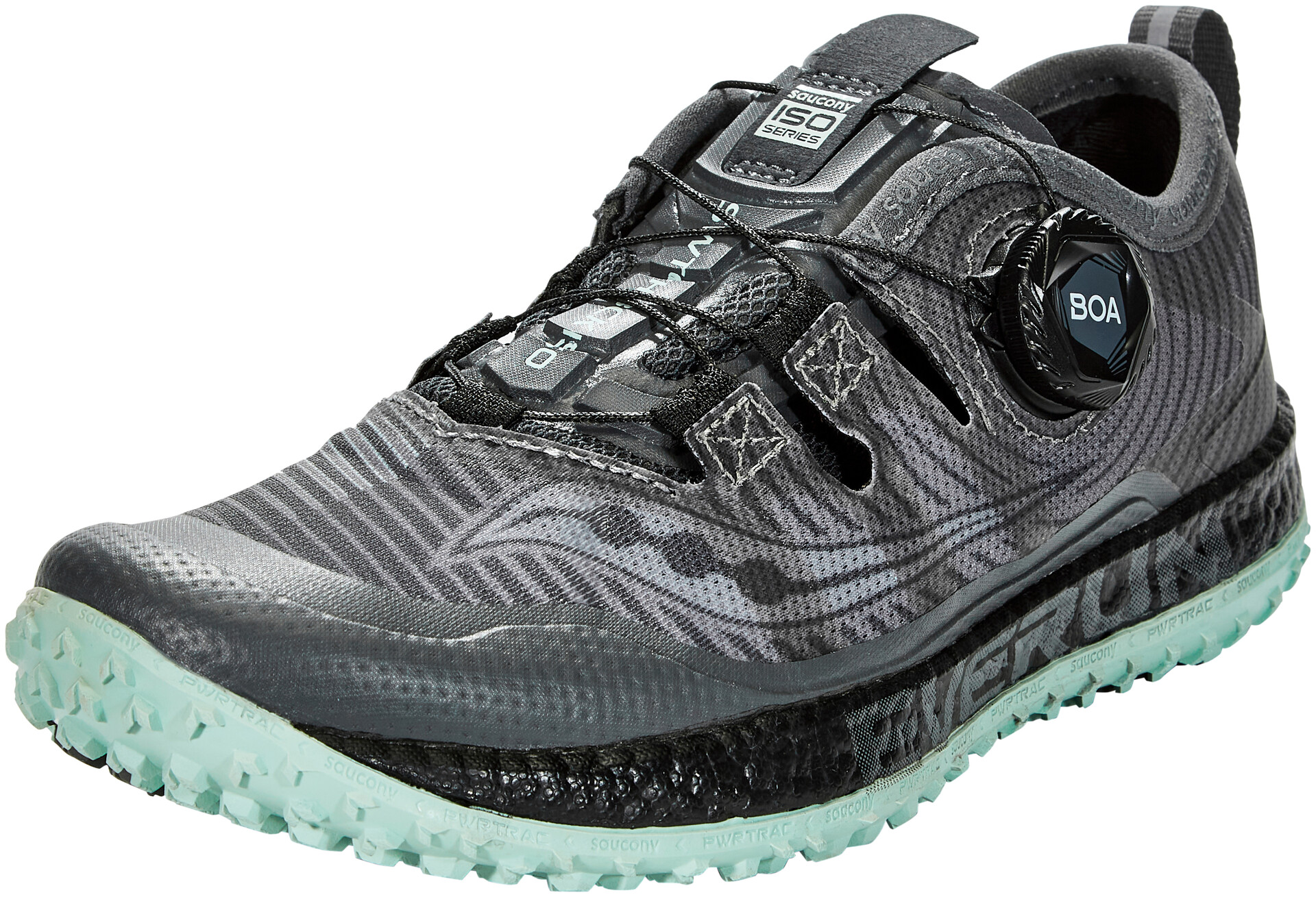 saucony Switchback ISO Shoes Women grey 